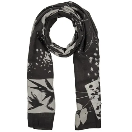 Desigual  FLORAL BW RECTANGLE  women's Scarf in Black