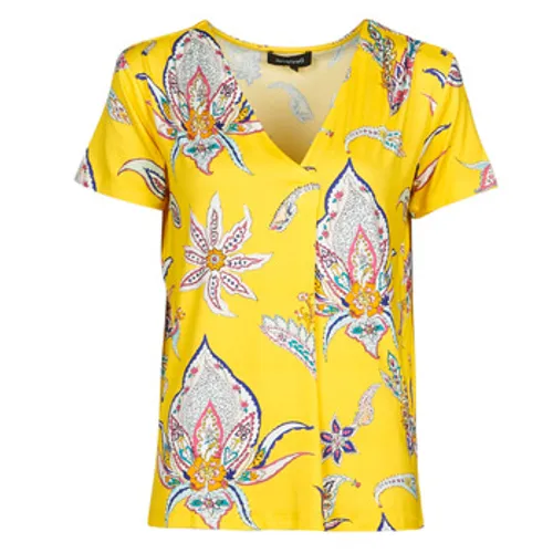 Desigual  LEMARK  women's T shirt in Yellow