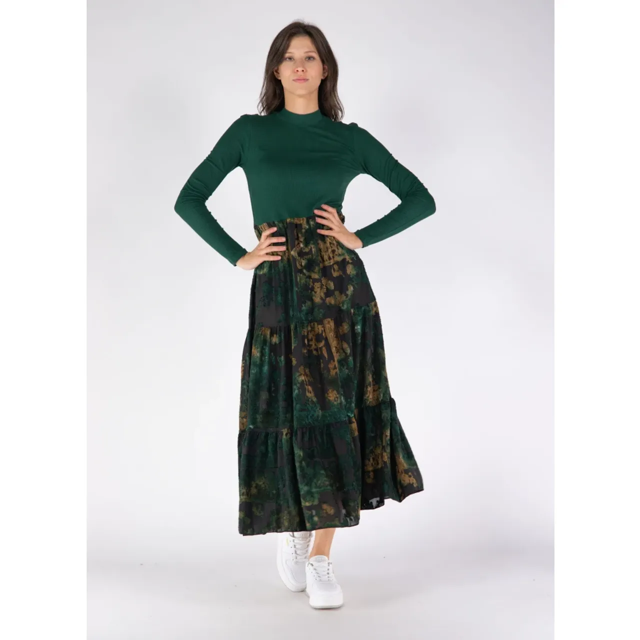 Desigual , Lena Dress ,Green female, Sizes: