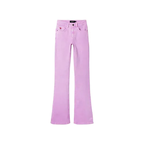 Desigual , Modern Slim Fit Jeans ,Purple female, Sizes: