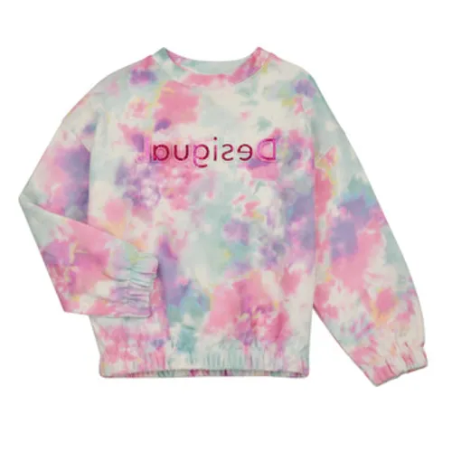 Desigual  SWEAT_MANDALA  girls's Children's Sweatshirt in Multicolour