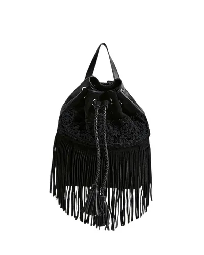 Desigual Women's Back_Crochet Leather Jagu Backpack Medium