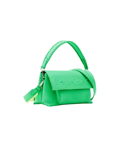 Desigual WoMens Handbag with Shoulder Strap in Green Pu - One Size