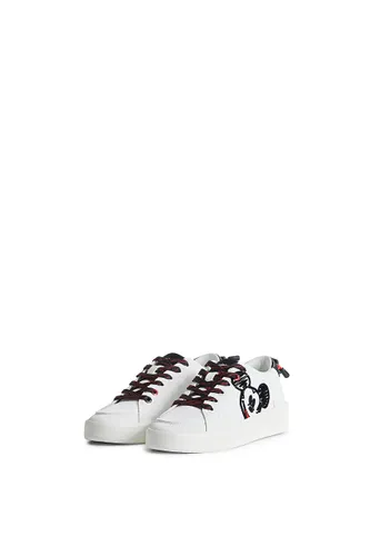 Desigual Women's Shoes_Fancy_Mickey 1000 White Sneaker