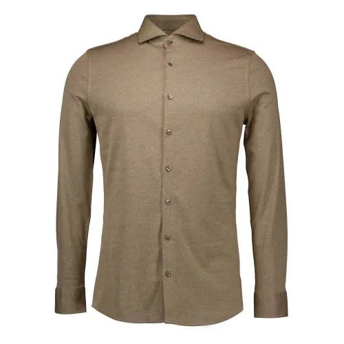 Desoto , Beige Long Sleeve Shirts ,Beige male, Sizes: