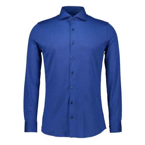 Desoto , Blue Long Sleeve Shirts ,Blue male, Sizes: