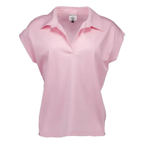 Desoto , Fiona Light Pink Polo Shirt ,Pink female, Sizes: