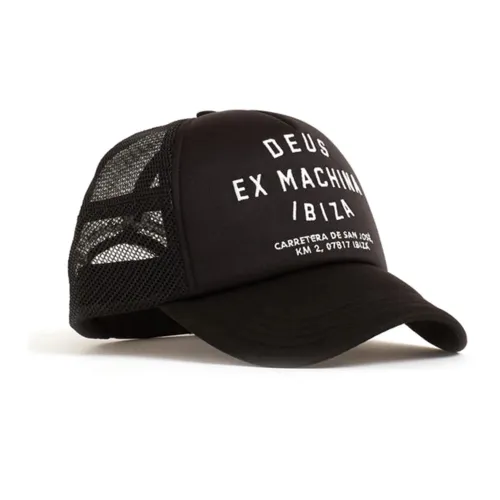 Deus Ex Machina , Caps ,Black unisex, Sizes: ONE