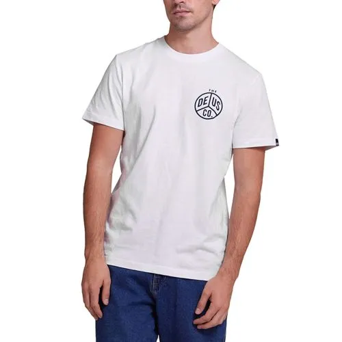 Deus Ex Machina Mens White Peaces T-Shirt