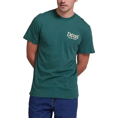Deus Ex Machina Mens Work Green Metro T-Shirt