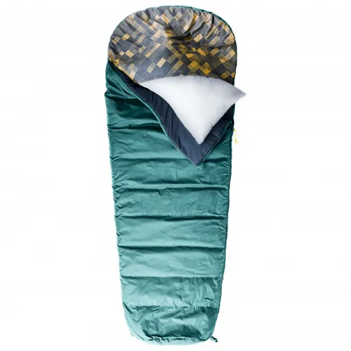 Deuter - Kid's Overnite - Kids' sleeping bag size 190 x 75 x 52 cm, turquoise