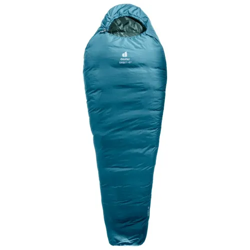 Deuter - Women's Orbit +5° SL - Synthetic sleeping bag size 198 x 74 x 47 cm, atlantic / sage