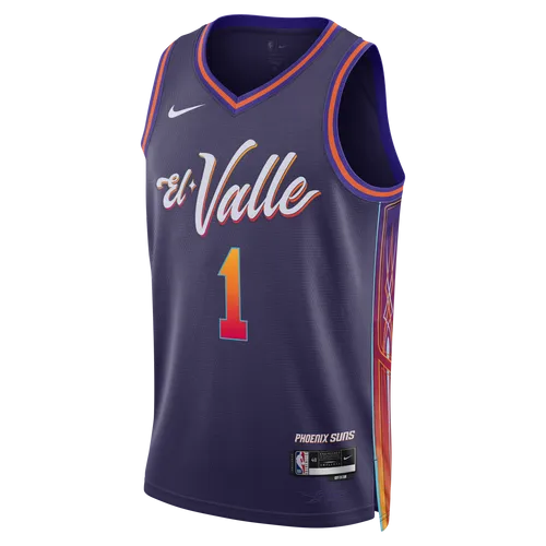 Devin Booker Phoenix Suns City Edition 2023/24 Men's Nike Dri-FIT NBA Swingman Jersey - Purple - Polyester