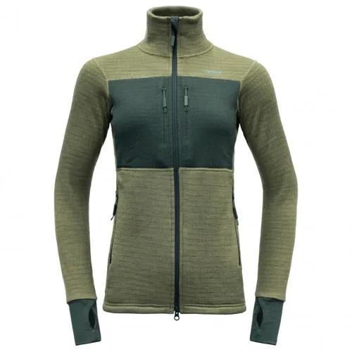 Devold - Women's Egga Grid Merino Jacket - Merino jacket