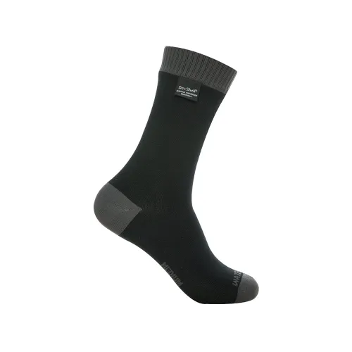 Dexshell Coolvent Lite Waterproof Sock: Grey: S