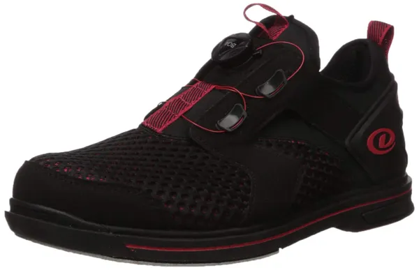 Dexter Men's Pro BOA Black/Red Wide Width Bowling Shoes