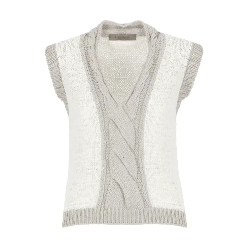 D.Exterior , D.exterior Sweaters White ,Multicolor female, Sizes: