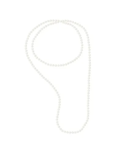 Diadema Womens - Necklace - OPERA Real Freshwater Pearls - White - One Size