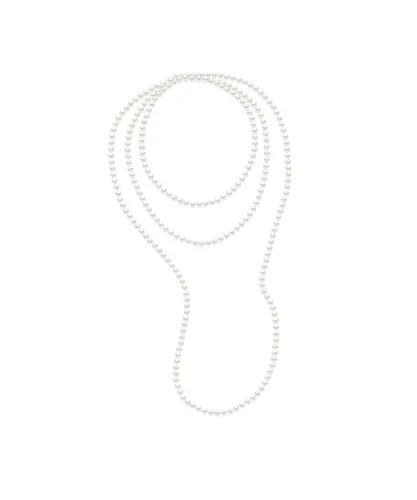 Diadema Womens - Necklace - Real Freshwater Pearls - White - One Size