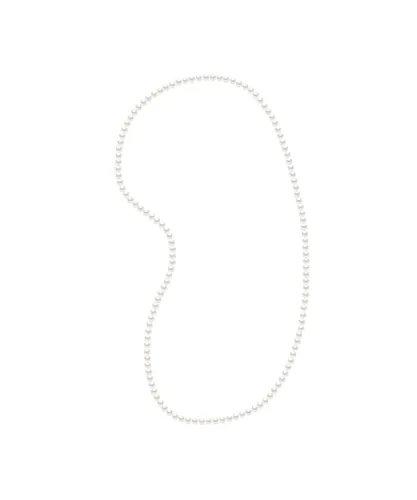 Diadema Womens - Necklace - Real Freshwater Pearls - White - One Size