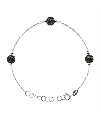 Diadema Womens - Trilogy Bracelet Pure White - Love Jewelry Collection - Black - One Size