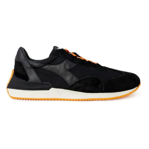 Diadora , Equipe MAD Italia Nubuck SW Sneakers ,Black male, Sizes: