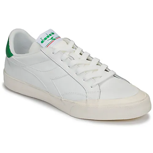 Diadora  MELODY LEATHER DIRTY  women's Shoes (Trainers) in White