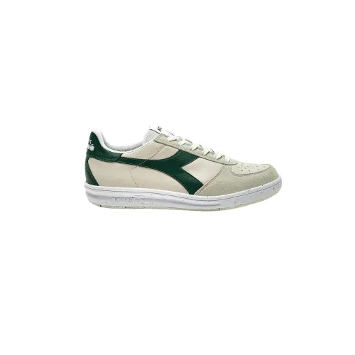 Diadora , Mens Sneakers - Autumn/Winter Collection - 100% Leather ,Green male, Sizes: