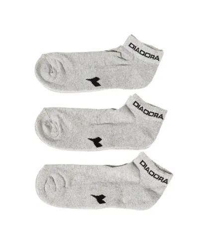 Diadora Pack-3 Sports Socks with Terry Ankle D9800 Unisex - Grey