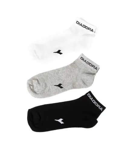 Diadora Pack-3 Unisex Ankle Sports Socks D9300 - Multicolour