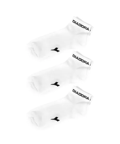 Diadora Pack-3 Unisex Ankle Sports Socks D9300 - White
