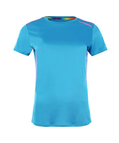 Diadora Run Womens Blue T-Shirt