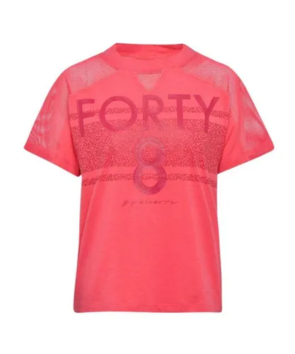 Diadora Sportswear Forty Womens Pink T-Shirt