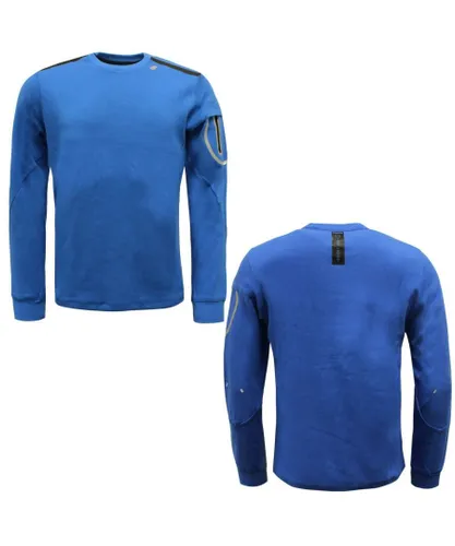 Diadora Sportswear Mens Blue Sweater Textile