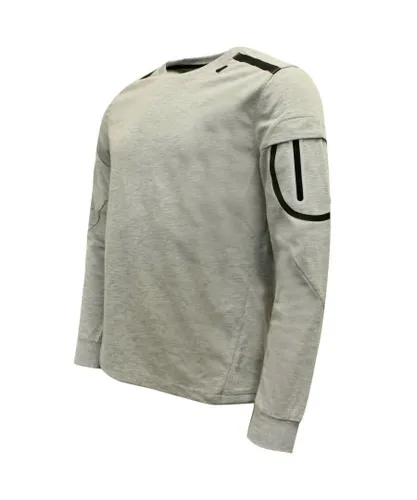 Diadora Sportswear Mens Grey Sweater Textile