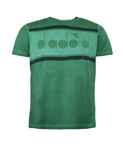Diadora Verdant Mens Green T-Shirt