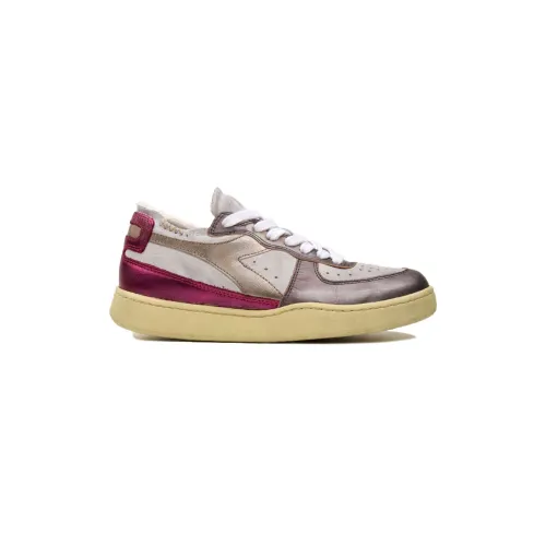 Diadora , White Low-Top Sneakers for Women ,Multicolor female, Sizes: