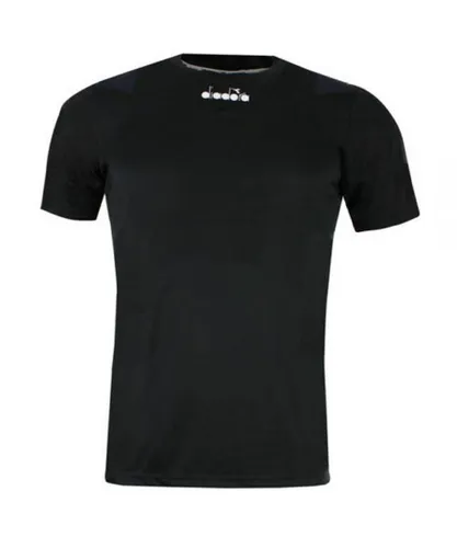 Diadora X-Run Basic Mens Black T-Shirt