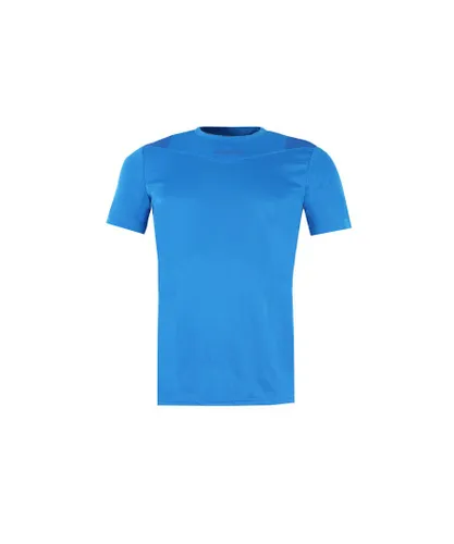 Diadora X-Run Basic Mens Blue T-Shirt