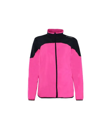 Diadora X-Run Womens Pink Running Jacket