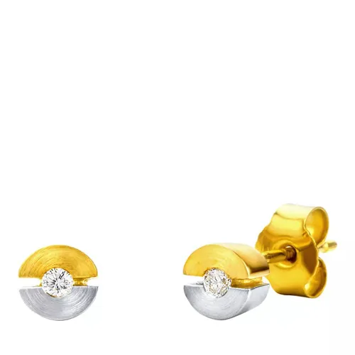 DIAMADA Earrings - Earrings with Diamonds 14 KT - gold - Earrings for ladies