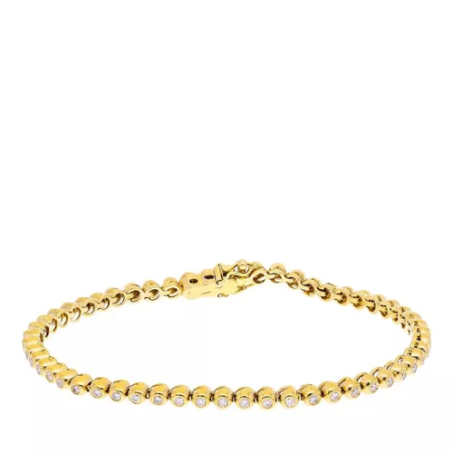 diamondline Bracelets - Bracelet 585 55 Diamonds total approx. 0,75 ct. H- - gold - Bracelets for ladies
