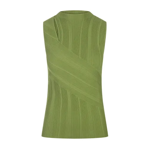 Diane Von Furstenberg , Green Artemesia Cutout Top ,Green female, Sizes:
