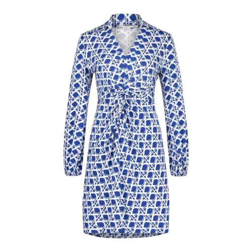 Diane Von Furstenberg , Short Dresses ,Blue female, Sizes: