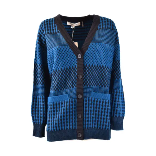 Diane Von Furstenberg , Stylish Sweaters ,Black female, Sizes: