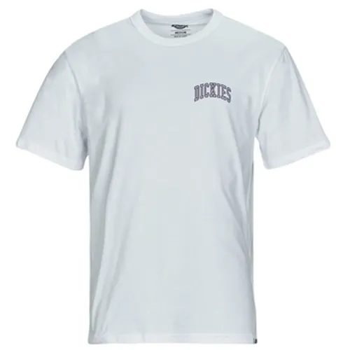 Dickies  AITKIN CHEST TEE SS  men's T shirt in White