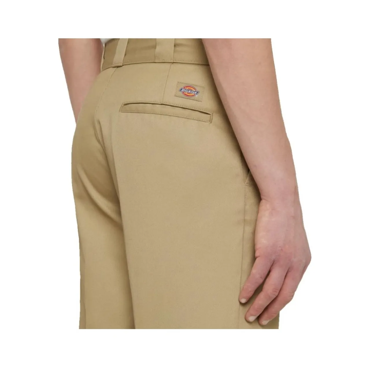 Dickies , Beige Solid Color Pants ,Beige male, Sizes: