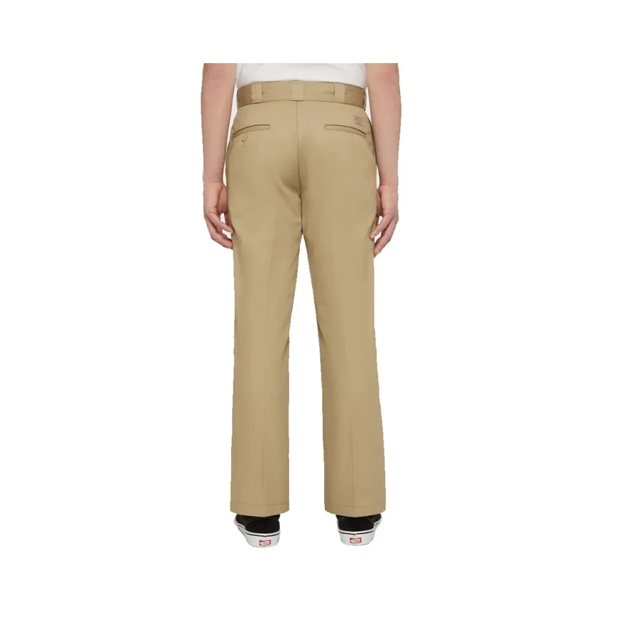 Dickies , Beige Solid Color Pants ,Beige male, Sizes: