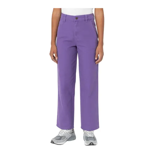 Dickies , Canvas Pants ,Purple female, Sizes: