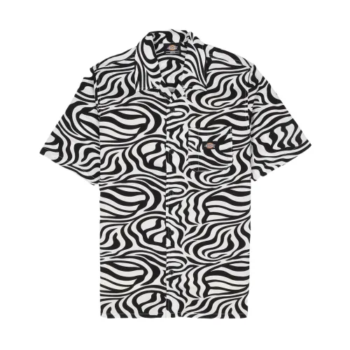Dickies , Cloud Zebra Casual Shirt ,Multicolor male, Sizes: